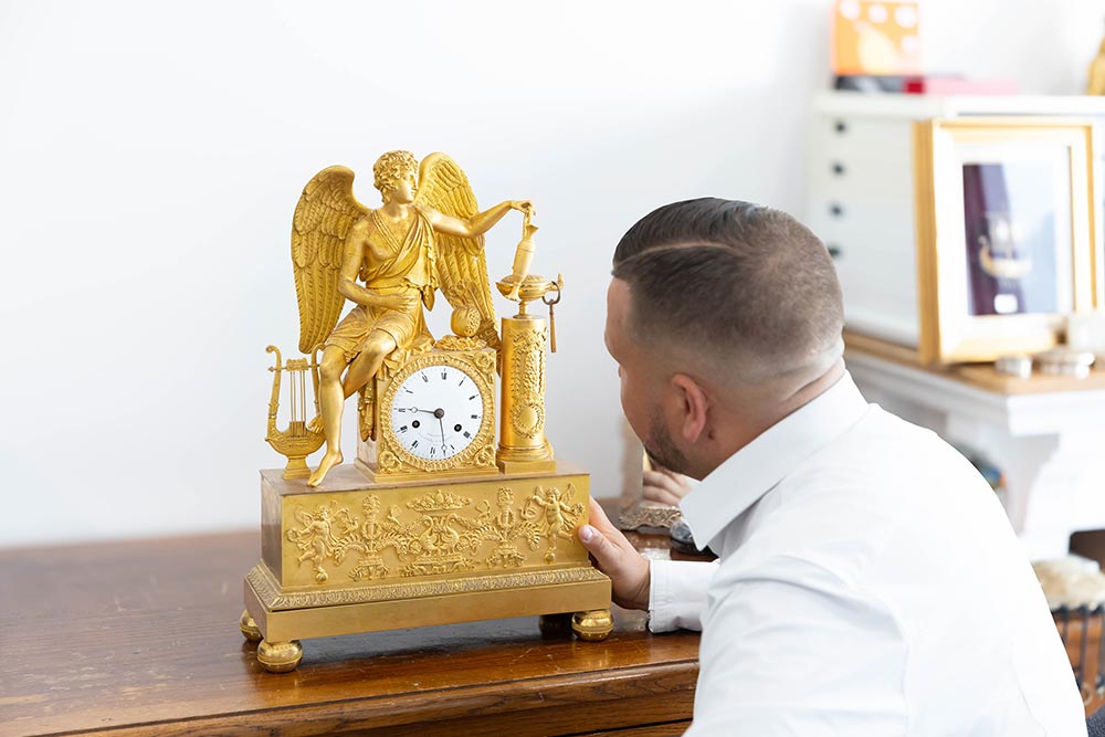 Horlogerie — pendule de cheminée