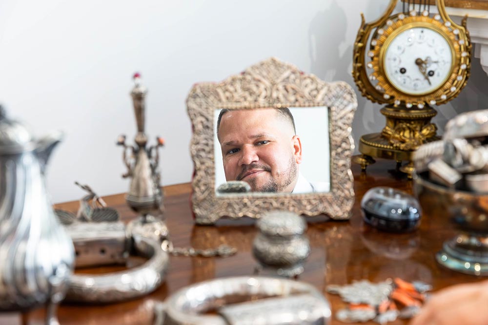 Miroirs et lustres en cristal